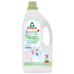 Гіпоалергенний гель для прання найменших Frosch Baby, 1.5 л
